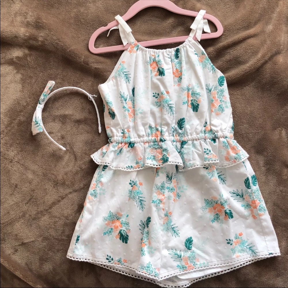 JJ romper and headband